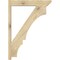 Ekena Millwork Balboa Slat Rough Sawn Outlooker, Douglas Fir, 6"W x 32"D x 44"H OUT06X32X44BOA06RDF - alternate 3